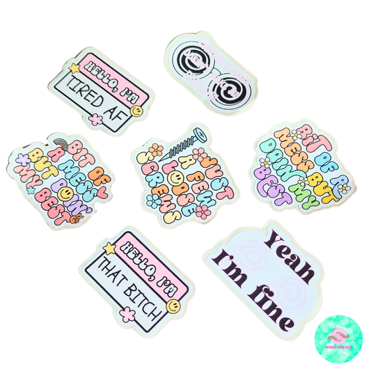 **NEW** sticker die cuts